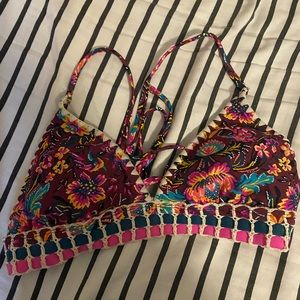 Flower Bikini Top